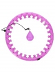 HHW12 Plus size fialov masn hula hoop obru se zvam HMS