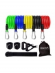Expander training bands set 5 kusů tréninkových pásů