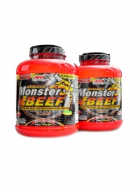 Anabolic monster beef protein 90 4400 g + ejkr monster bottle