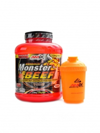 Anabolic monster beef protein 90 2200 g + ejkr monster bottle