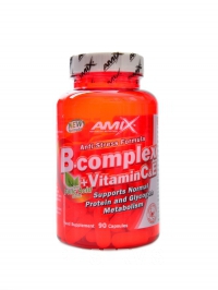 B-complex + vitamn C 90 kapsl