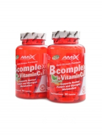 B-complex + vitamín C a E 2 x 90 kapslí