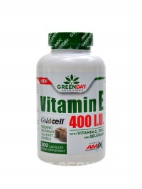 Vitamin E 400 IU life+ 200 kapslí