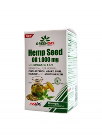 Hemp Seed Oil 1000mg 90 softgels