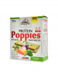 Protein Crisp Bread Poppies 100 g veggie
