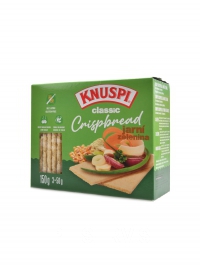 Knuspi crispbread 150g jarn zelenina