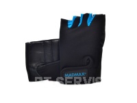 fitness rukavice Rainbow cyan MFG251