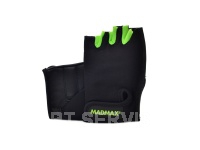 fitness rukavice Rainbow green MFG251