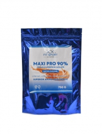 Maxi Pro 90% premium protein isolate 750 g