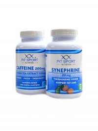 Set na hubnut  a stimulaci Synephrine + Caffeine + Green tea 220 kapsl