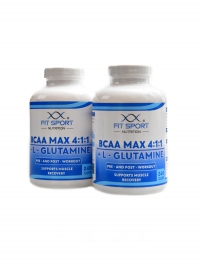 BCAA MAX 4:1:1 + L-glutamine 2 x 240 kapsl