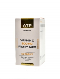 Vitality Vitamin C 500mg Fruity 60 tablet