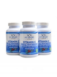 Vitamin C 1000mg with rose hips 3 x 120 vege tablet