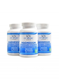 Magnesium bisglycinate +vitamin B6 3 x 120 vege tablet