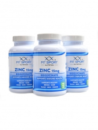 Zinc 15mg bisglycinate 3 x 120 vege tablet