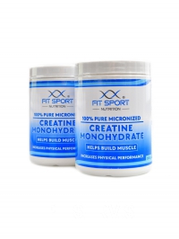 Creatine monohydrate 100% pure micronized 2 x 550 g