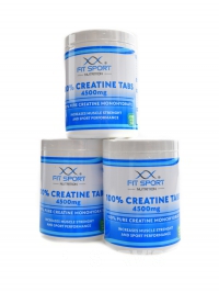 100% Creatine tabs 4500 mg 3 x 240 vege tablet economy pack