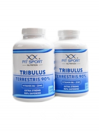 Tribulus 90% + B6 + Zinek 2 x 240 kapsl