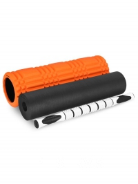 MIX ROLL Masn fitness vlec 3v1 45 cm oranov