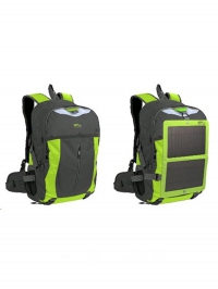 MOUNTAIN SOLAR Turistick batoh se solrnm panelem, 35 l