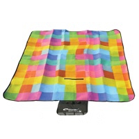 PICNIC COLOUR Piknikov deka s popruhem 130x150 cm