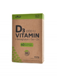 EKO Vitamin D3 1000 IU kapsl