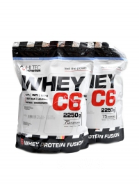 Whey C6 CFM 100% whey protein 2 x 2250 g