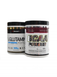 BCAA powder 500 g + Diamond Line Glutamin 500 g