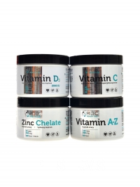 Imunity set vitamn A-Z 120 cps + vitamn D3 90 tbl, vitamn C 60 tbl  a Zinek 90 cps