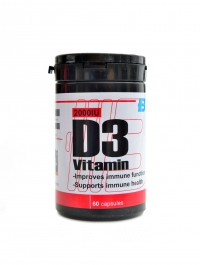 Vitamn D3 2000 IU 60 kapsl