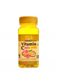 Vitamn C 100mg MIX pomeran malina 120 vkacch tablet