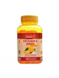 XXL Vitamn C zinek gummies 70 gummies