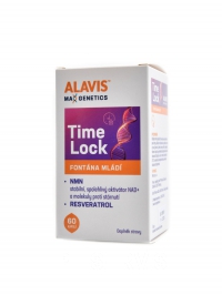 Alavis Time lock NMN + resveratrol 60 kapsl
