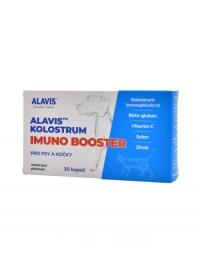ALAVIS kolostrum imuno booster pro psy a ko�ky 30 kapsl�