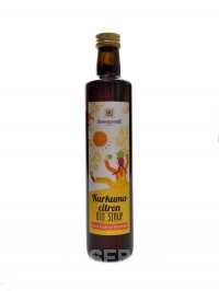 Kurkuma - citron sirup BIO 500ml