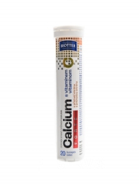 Calcium forte s vitamnem C citron 20 umivch tablet