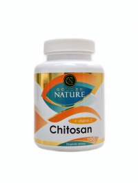 Chitosan + vitamin C 100 kapslí