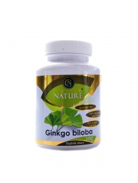 Ginkgo biloba extrakt 50:1 60mg 100 kapsl