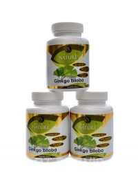 Ginkgo biloba extrakt 50:1 60mg 300 kapsl