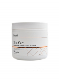 Slim Care Glucomannan + L-Carnitine + Green Tea Extract 180 kapsl