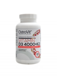 Vitamin D3 4000 IU + K2 110 tablet lmited edition