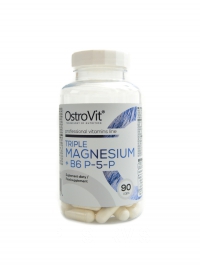 Triple magnesium + B6 P-5-P 90 kapsl