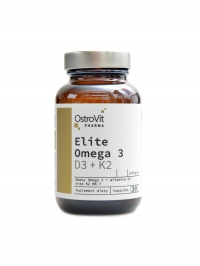 Pharma elite Omega 3 D3 + K2 30 kapsl