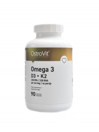 Omega 3 D3 + K2 90 kapsl