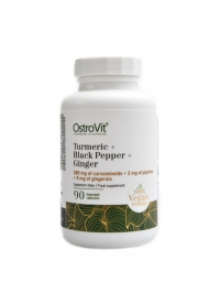 Turmeric + Black peper + Ginger 90 kapsl