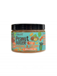 Peanut butter + hazelnut caramel + himalayan salt  500g