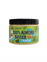 100% almond butter crunchy 500g mandlov kupav mslo