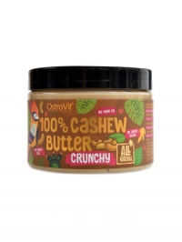 100% Cashew butter crunchy 500g keu kupav