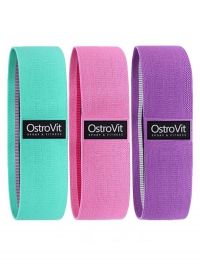 Material resistance bands 3 pack set odporov gumy na posilovn