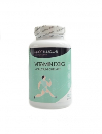 Vitamín D3K2 + Calcium chelate 120 kapslí